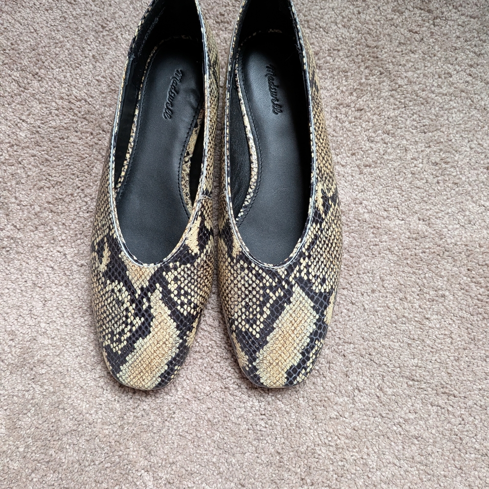 NEW Madewell the Mylie Ballet Flat in Moonstone Multi